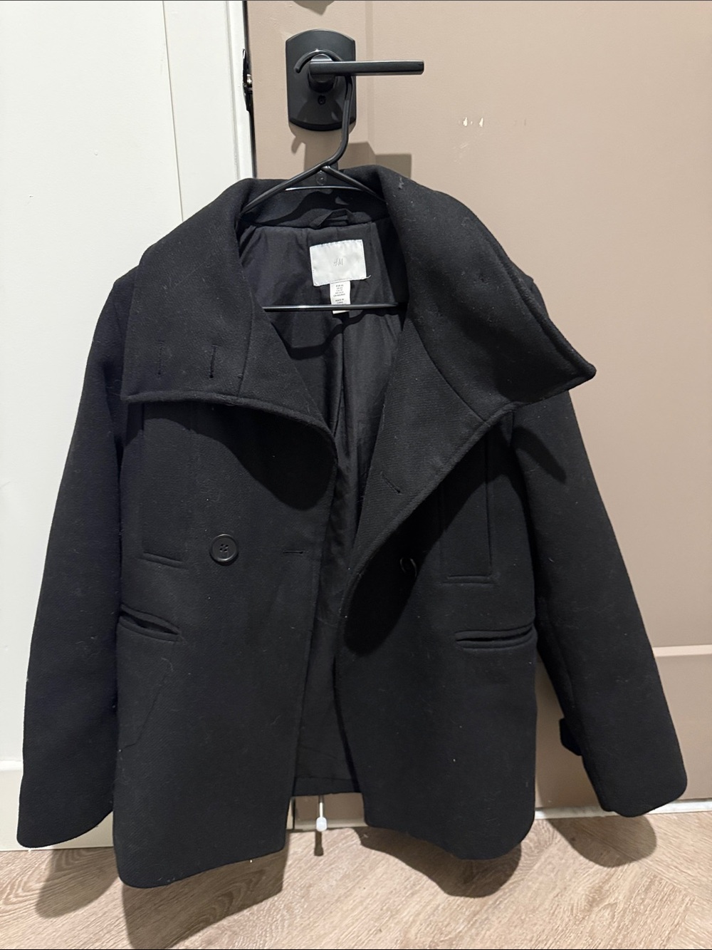 H&M women’s oversized peacoat